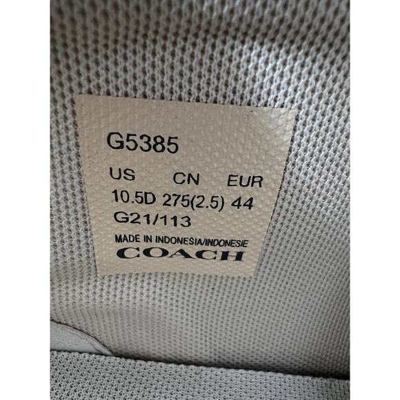 Coach Signature Monogram HighTop sneakers Mens 10.5(44)womens 12 retro classic main image 5